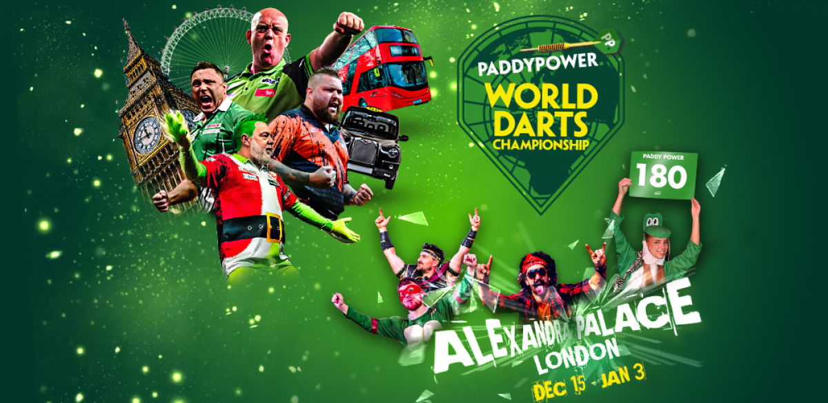 Paddy Power unveiled as new sponsors of World Darts Championship PDC